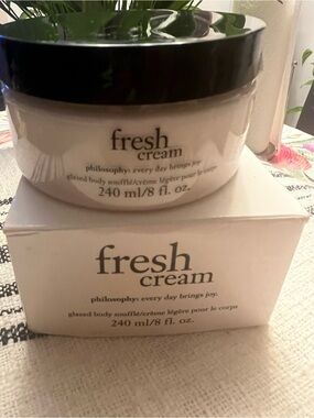 Philosophy Fresh Cream Body Soufflé - Cream & Black